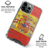 Spain Flag Dark Wood iPhone 16 Pro Max Clear Case